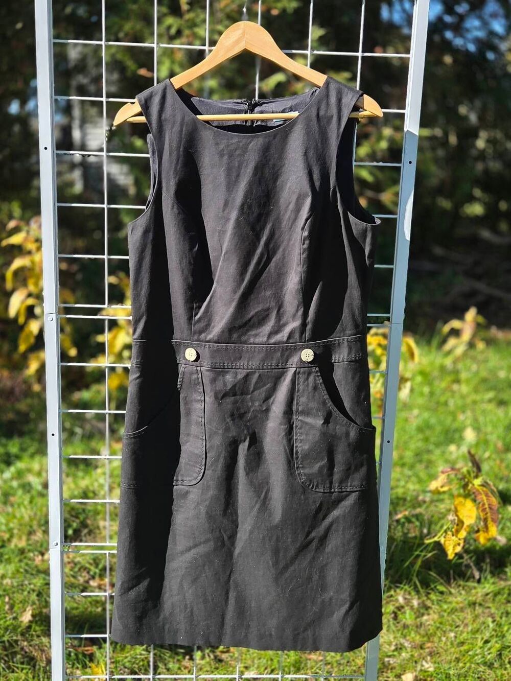 J. McLaughlin Pinafore Style Business Casual Jumper Dress Sz. 10